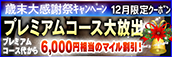 【12月限定】プレミアム★マイルクーポン